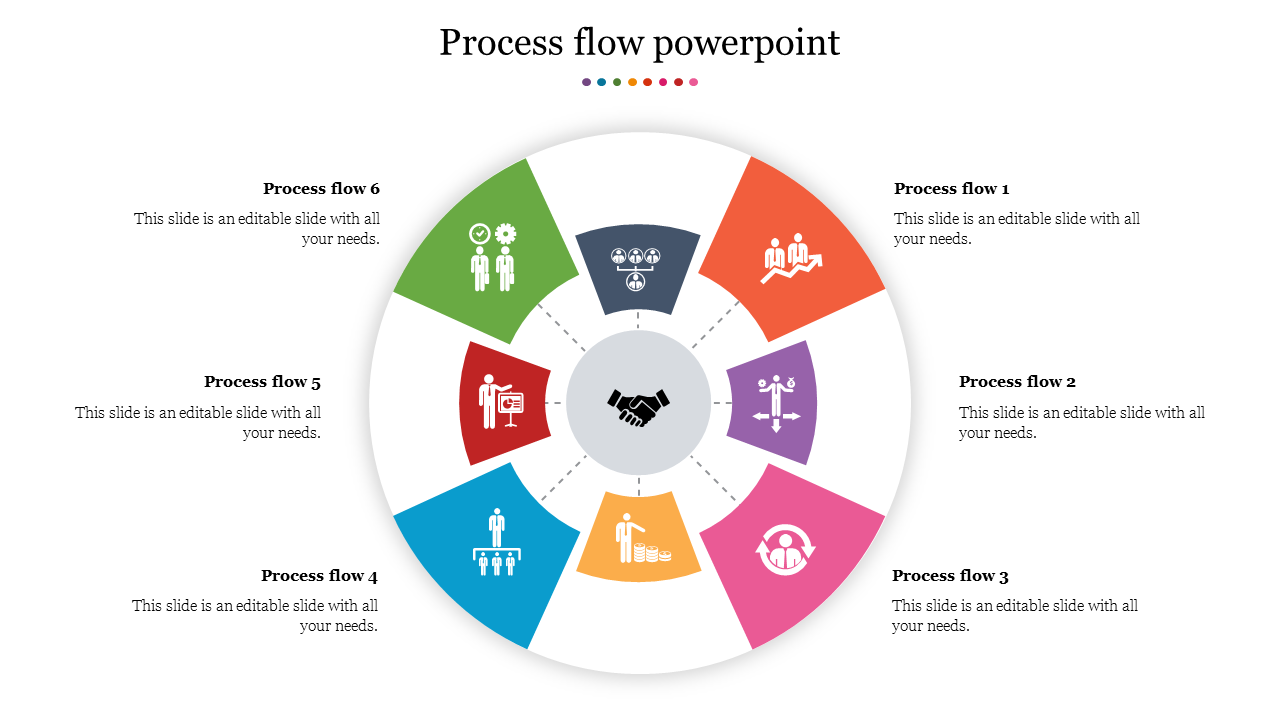 Polished Process Flow PowerPoint Slides presentation